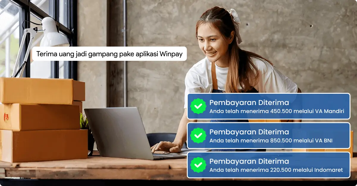 Aplikasi Winpay untuk bisnis terima pembayaran online